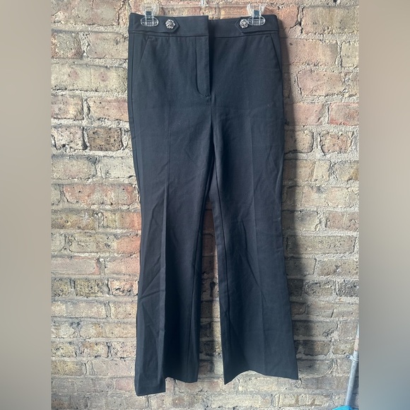 LOFT Black Flare Women's Pants - Picture 1 of 7